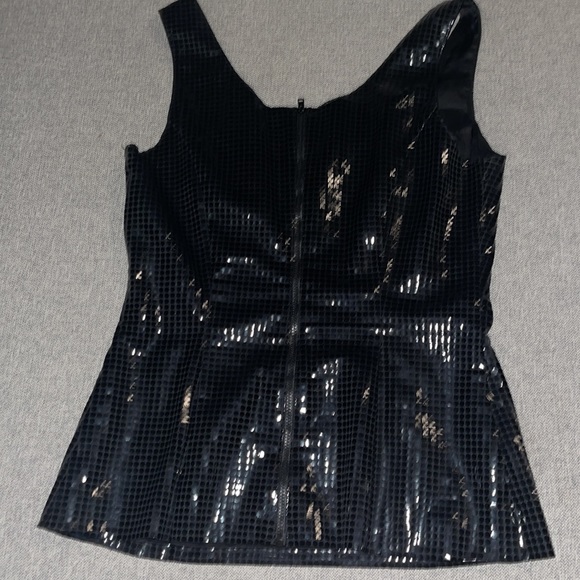 Versus by Versace sequin top XS 1990’s vintage size 28 - Picture 4 of 5
